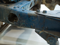 The FJ Company 1981 FJ45-285008 Medium Blue - Before Restoration